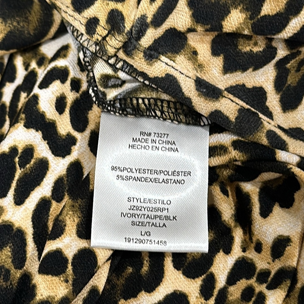 Leopard Print Jumpsuit - Picture 7 of 7